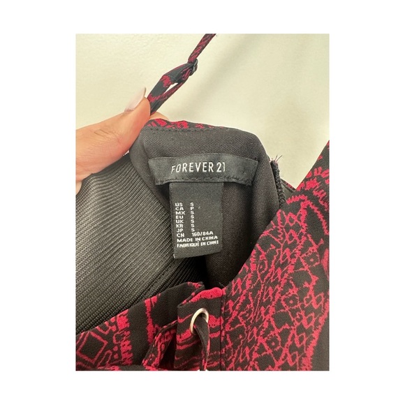 Red tribal forever 21 dress - Picture 2 of 8